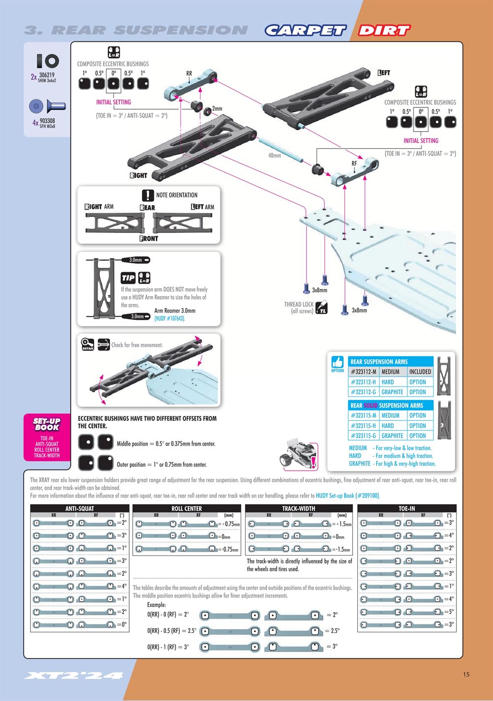 Xray - XT2D 2024 (XT2D'24) - Manual - Page 15