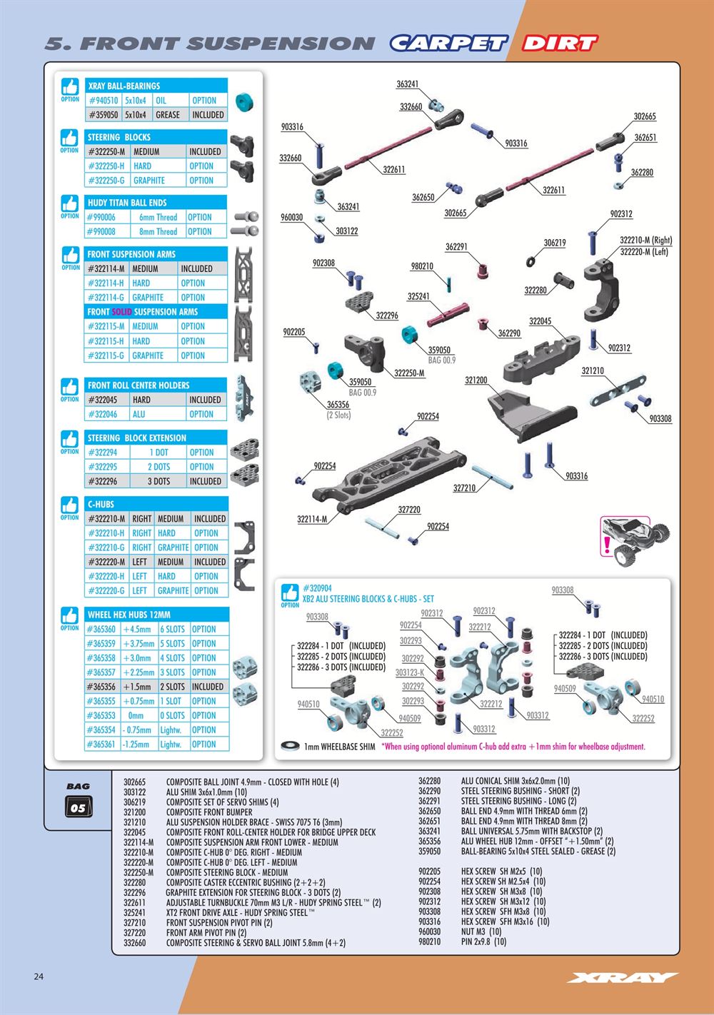 Xray - XT2D 2024 (XT2D'24) - Manual - Page 24
