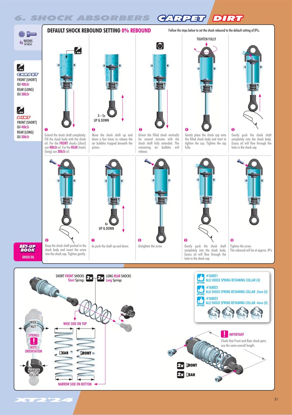 Xray - XT2D 2024 (XT2D'24) - Manual - Page 31