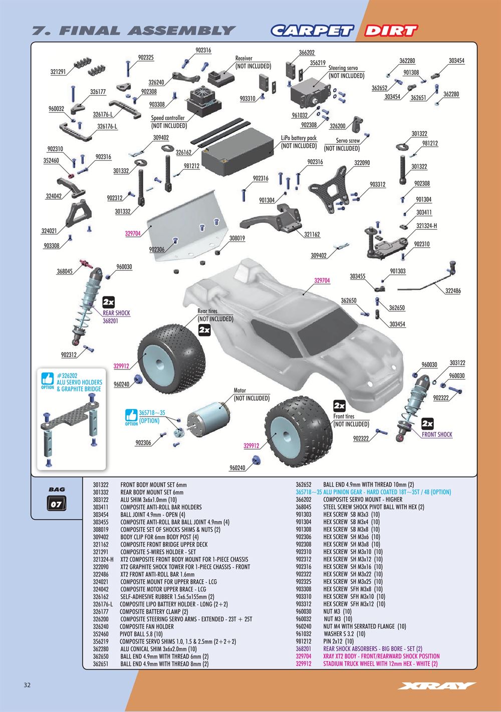 Xray - XT2D 2024 (XT2D'24) - Manual - Page 32