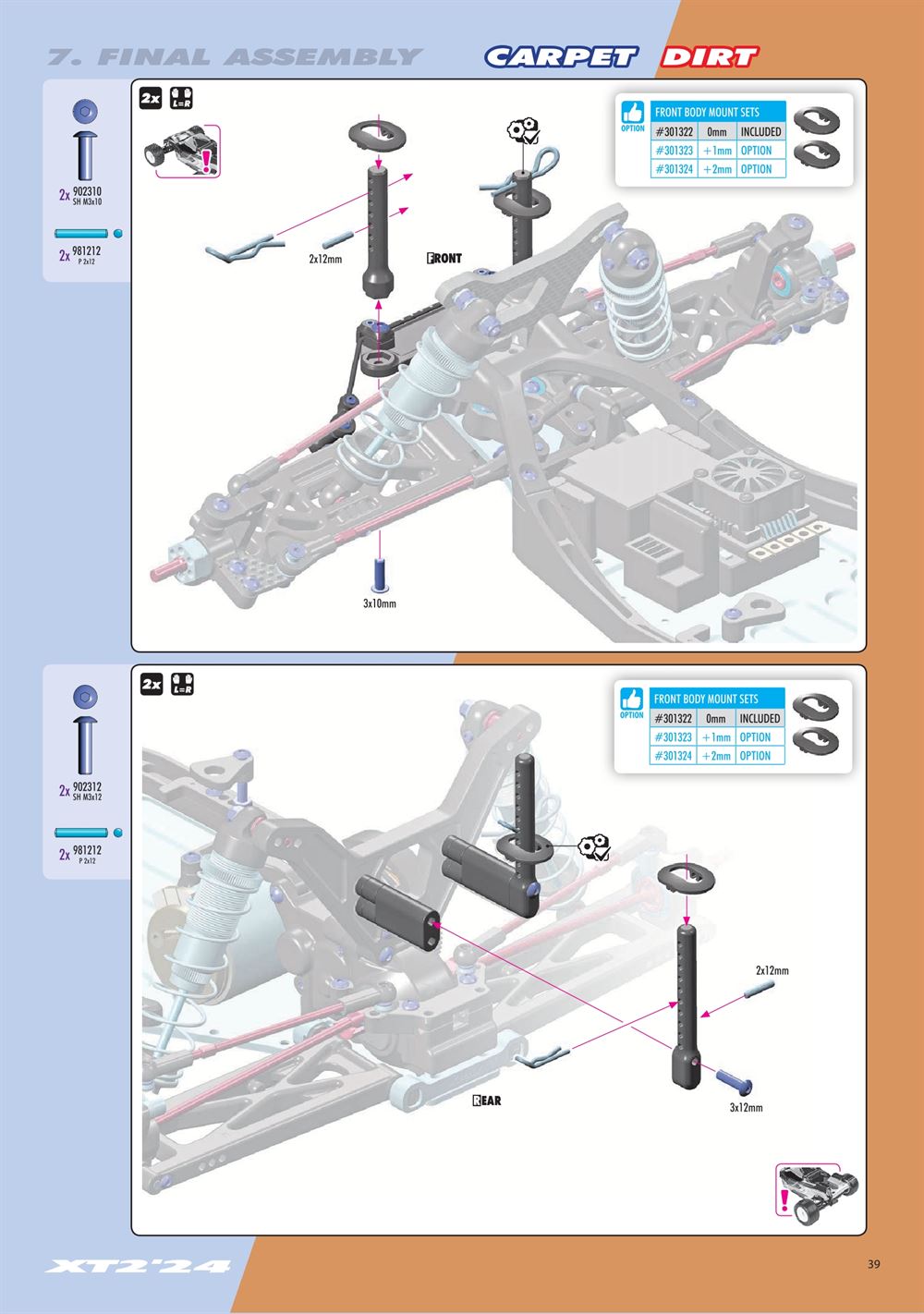 Xray - XT2D 2024 (XT2D'24) - Manual - Page 39