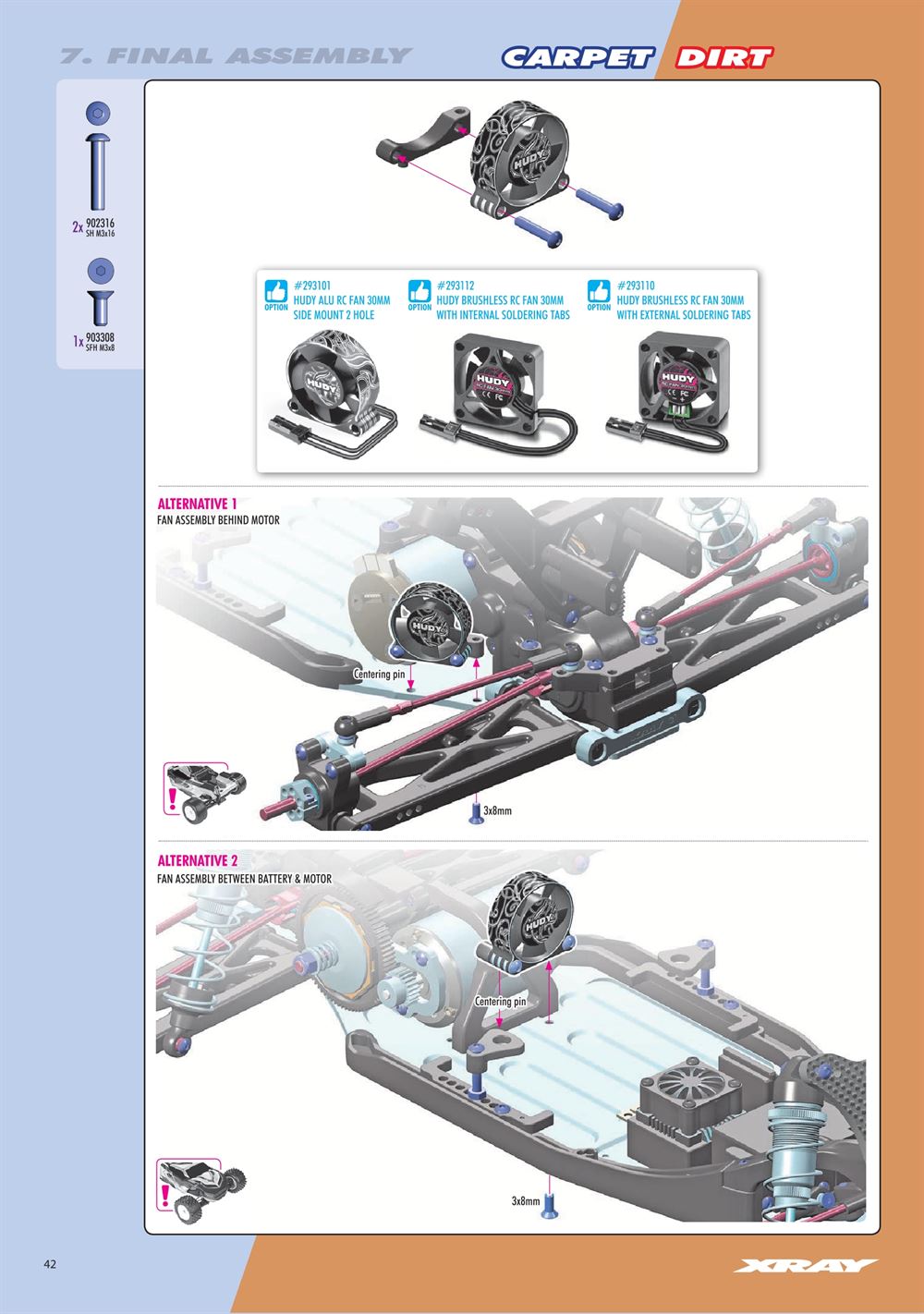 Xray - XT2D 2024 (XT2D'24) - Manual - Page 42