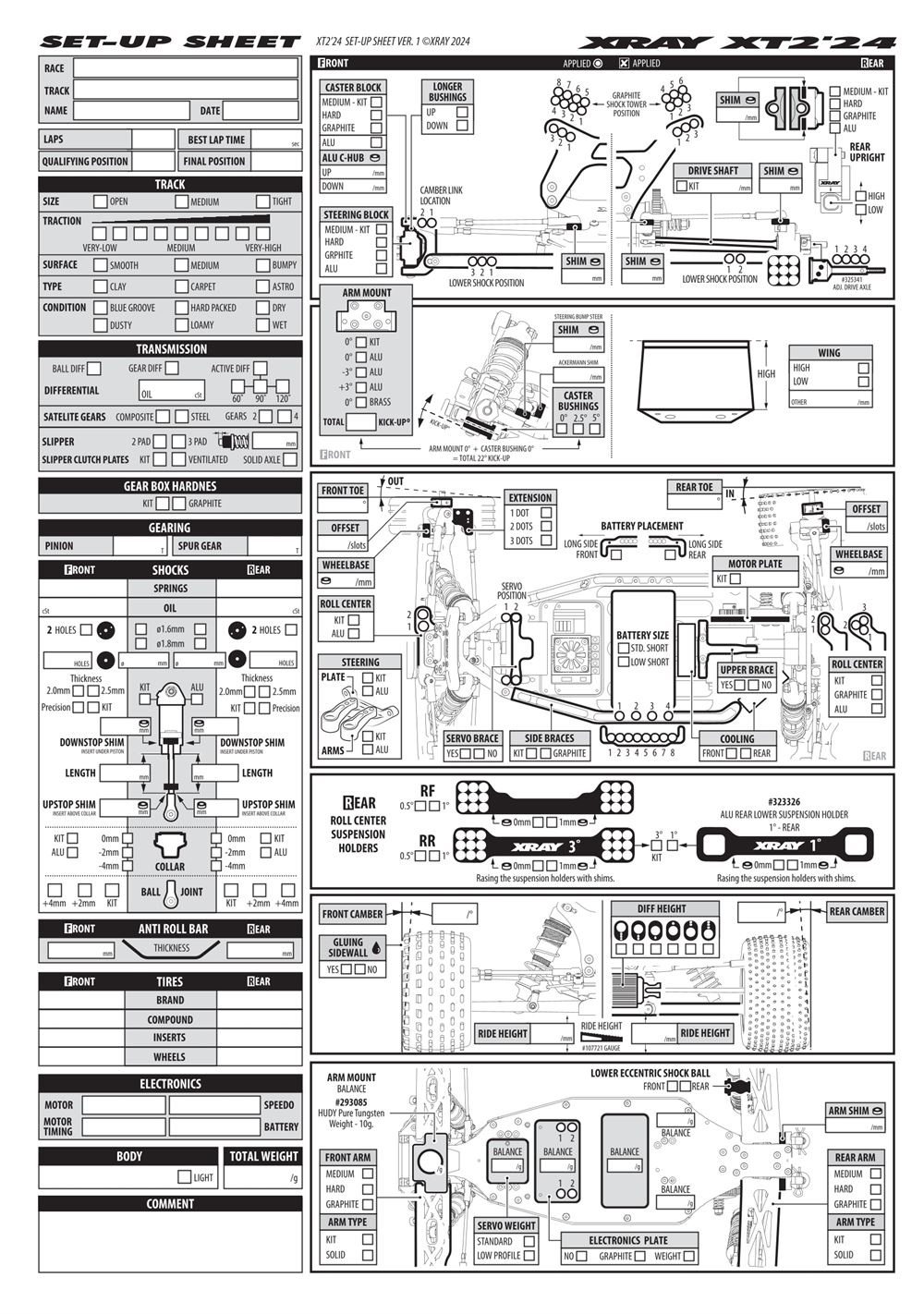 Xray - XT2D 2024 (XT2D'24) - Manual - Page 46
