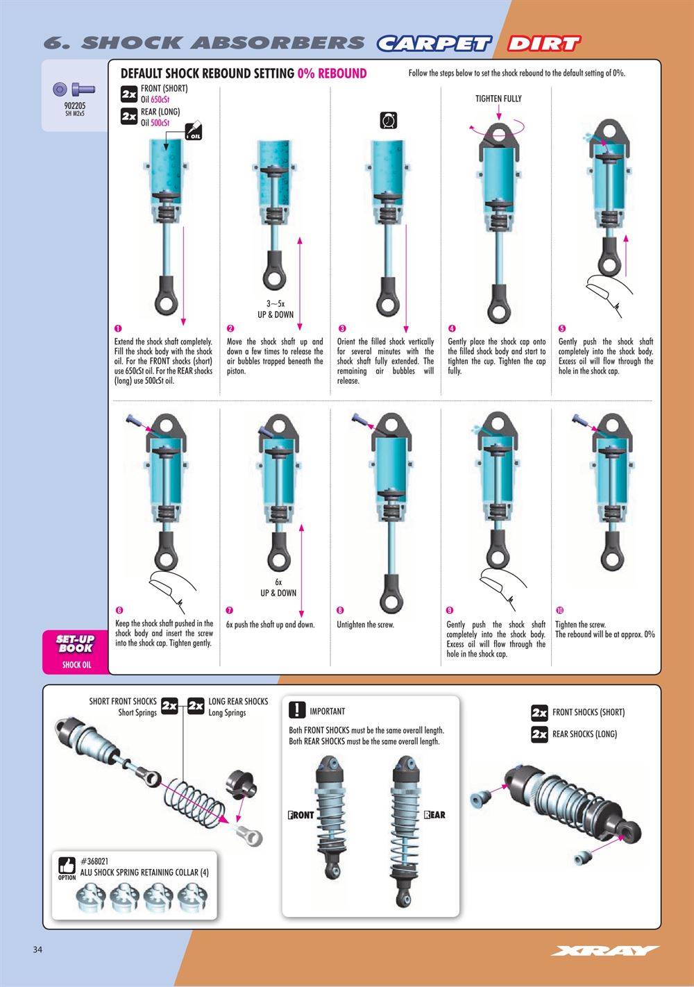 Xray - XT2D 2019 (XT2D'19) - Manual - Page 34
