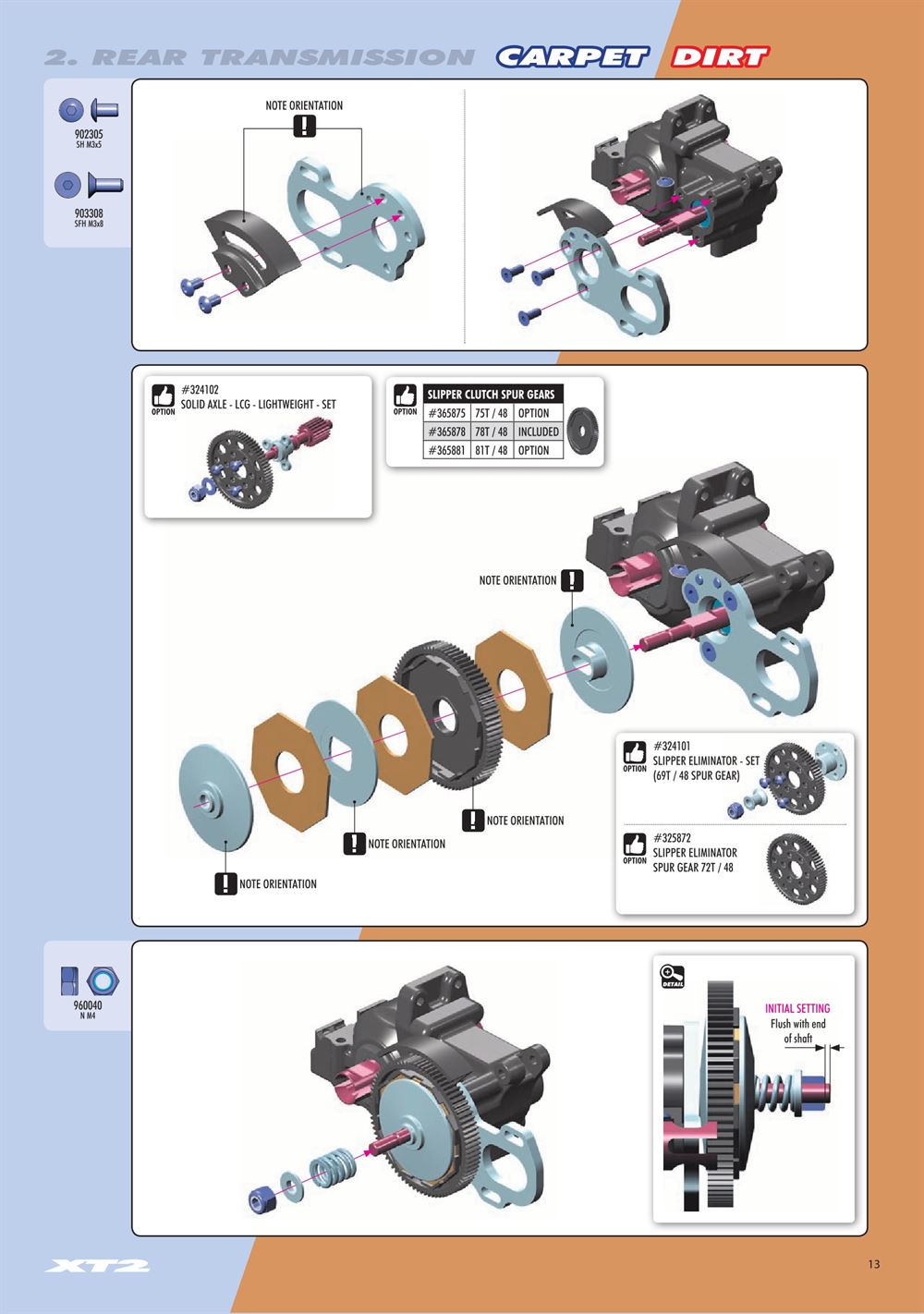 Xray - XT2D 2021 (XT2D'21) - Manual - Page 13