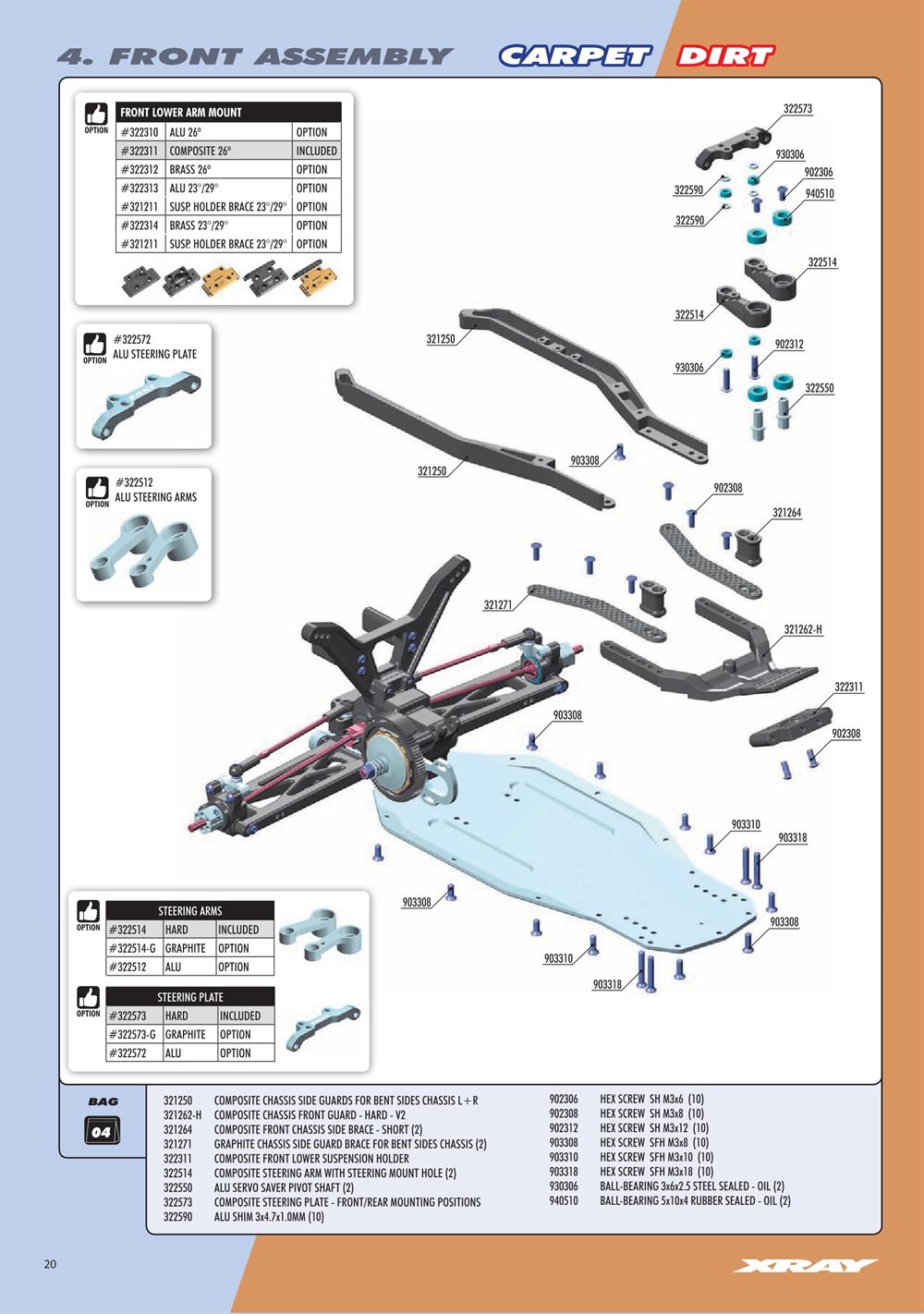 Xray - XT2D 2021 (XT2D'21) - Manual - Page 20