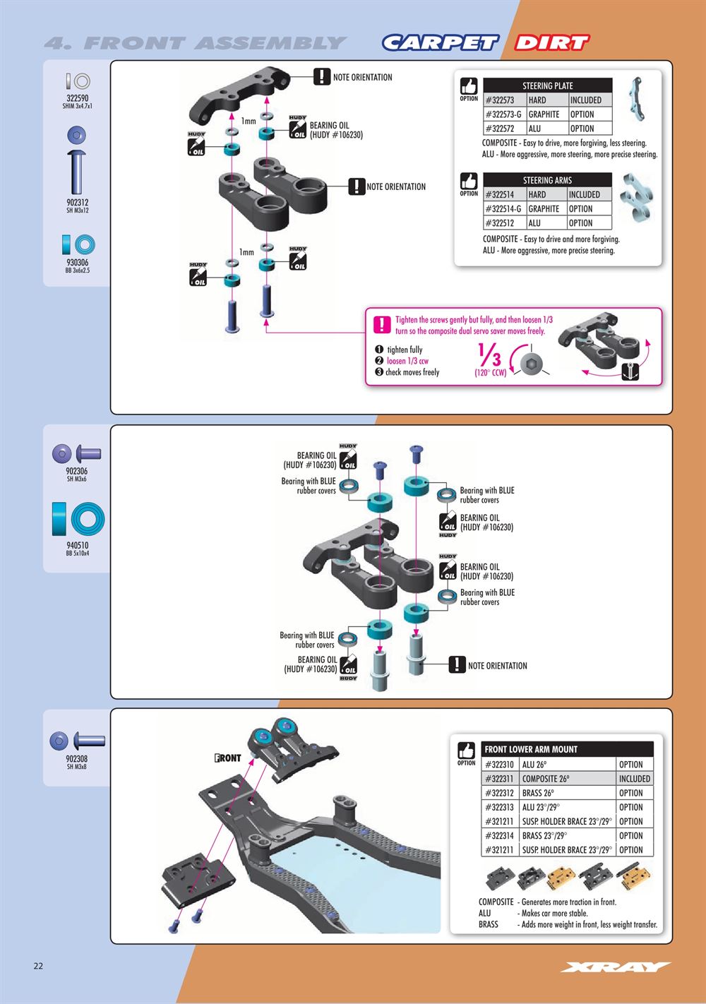 Xray - XT2D 2021 (XT2D'21) - Manual - Page 22