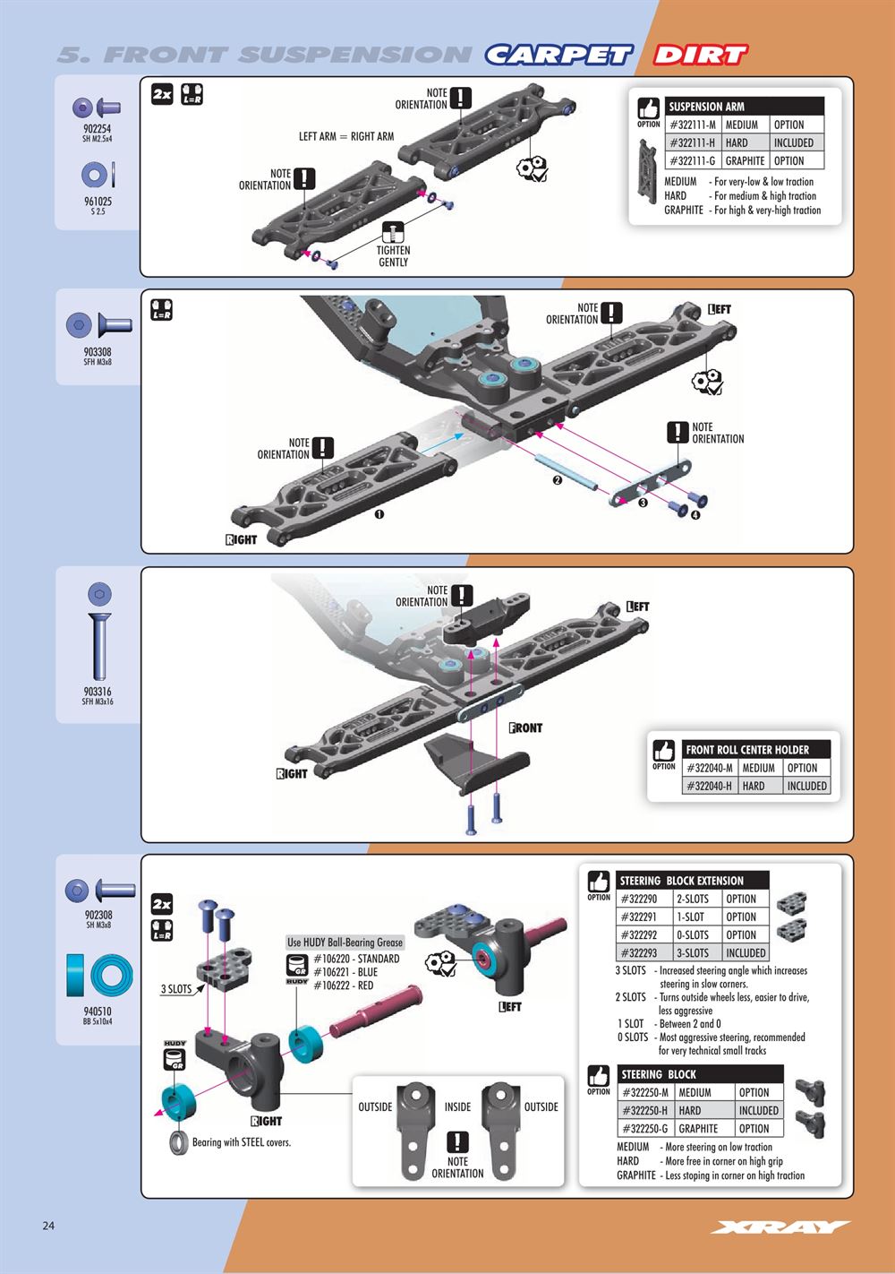 Xray - XT2D 2021 (XT2D'21) - Manual - Page 24
