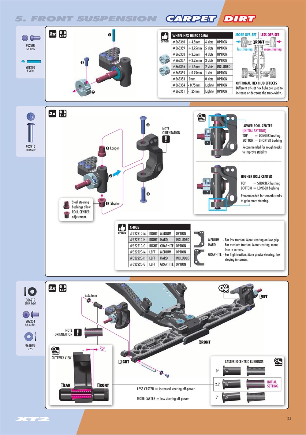 Xray - XT2D 2021 (XT2D'21) - Manual - Page 25