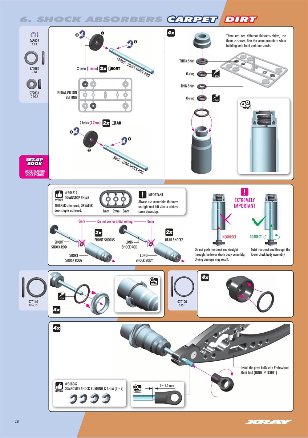 Xray - XT2D 2021 (XT2D'21) - Manual - Page 28