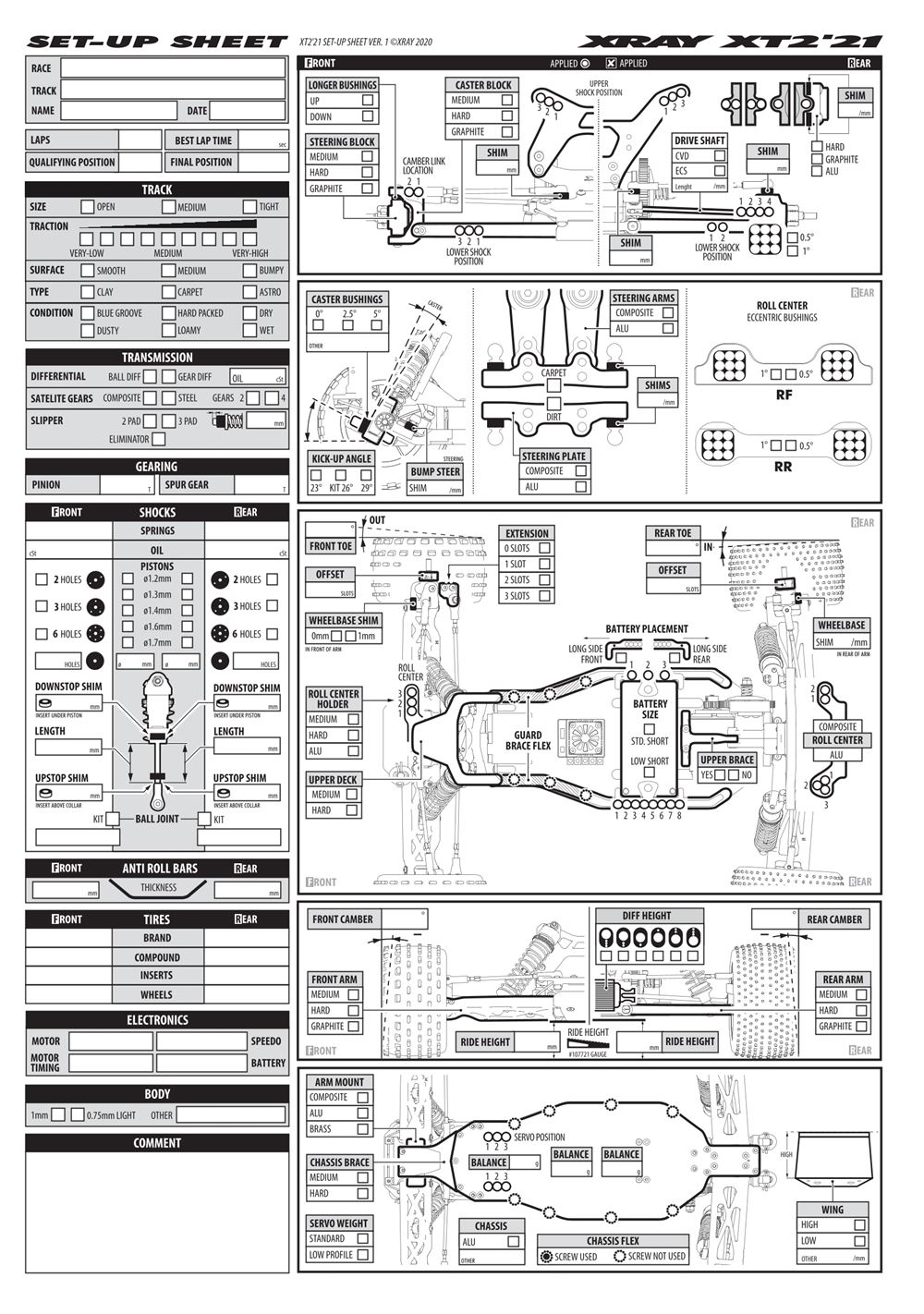 Xray - XT2D 2021 (XT2D'21) - Manual - Page 41