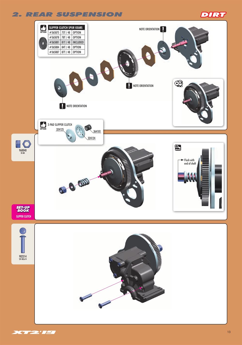 Xray - XT2C 2019 (XT2C'19) - Manual - Page 13