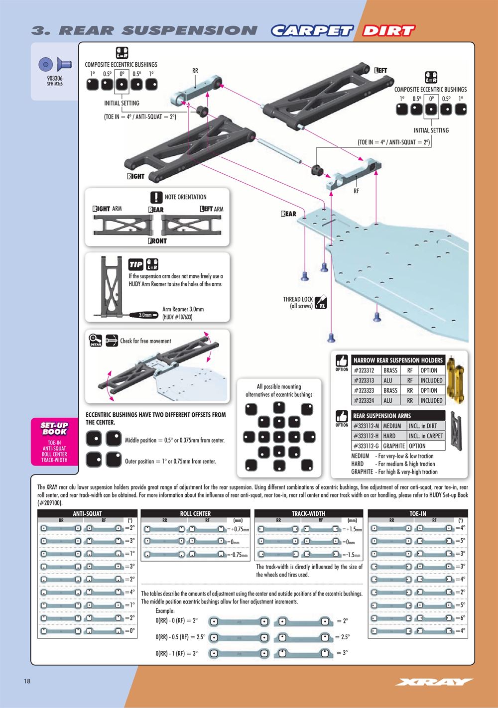 Xray - XT2C 2019 (XT2C'19) - Manual - Page 18