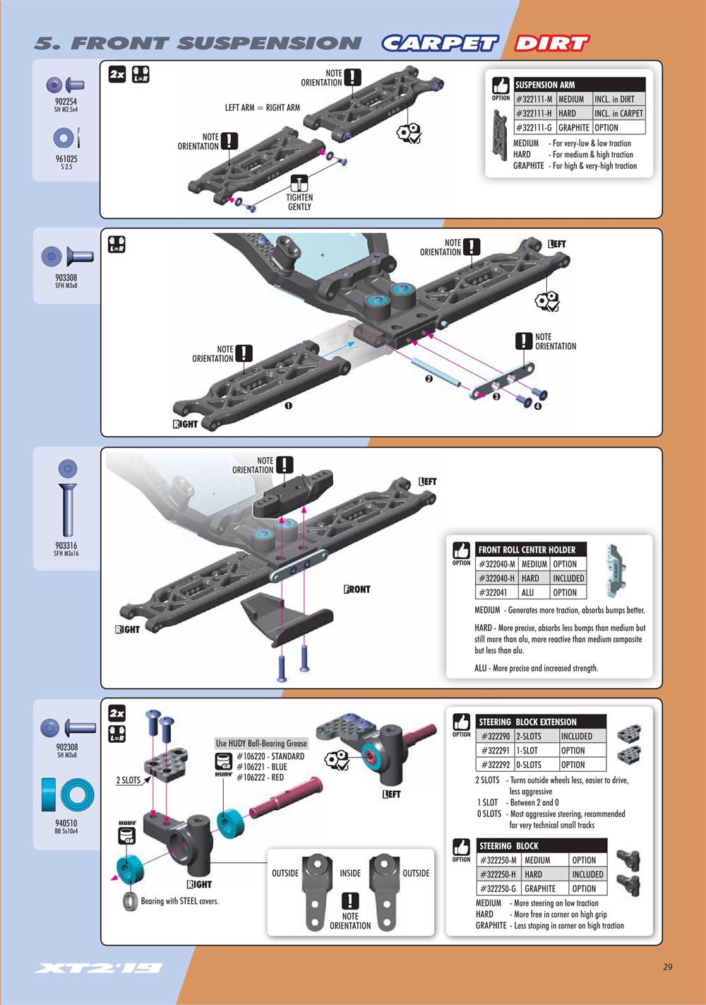 Xray - XT2C 2019 (XT2C'19) - Manual - Page 29