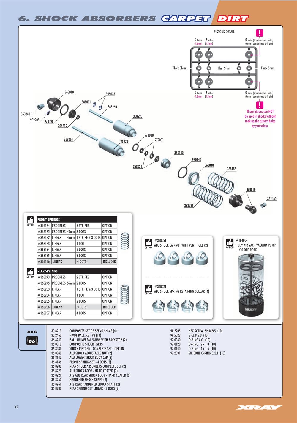 Xray - XT2C 2019 (XT2C'19) - Manual - Page 32