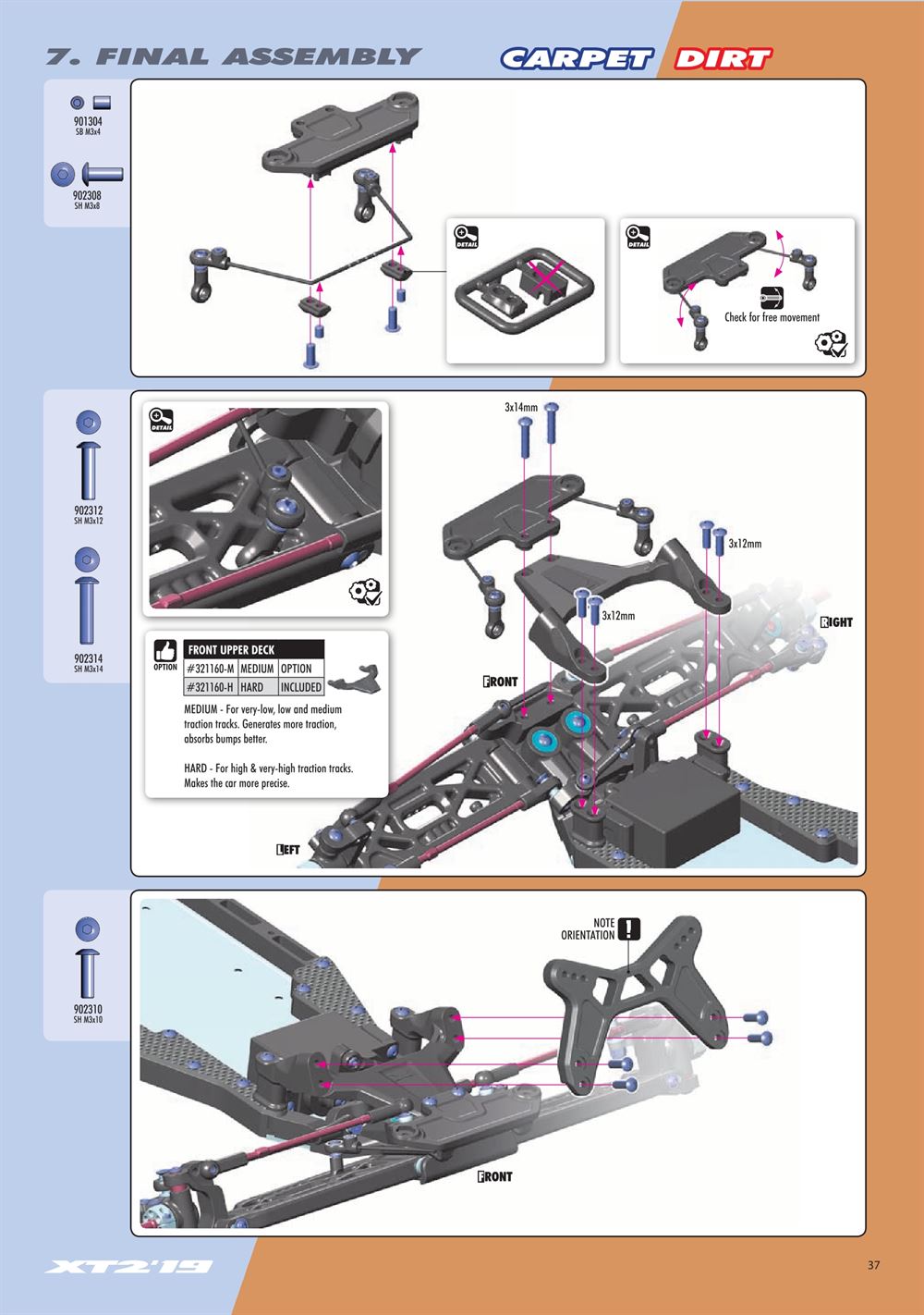 Xray - XT2C 2019 (XT2C'19) - Manual - Page 37