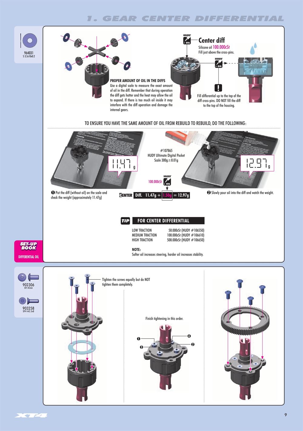 Xray - XT4.2 2020 (XT4'20) - Manual - Page 9