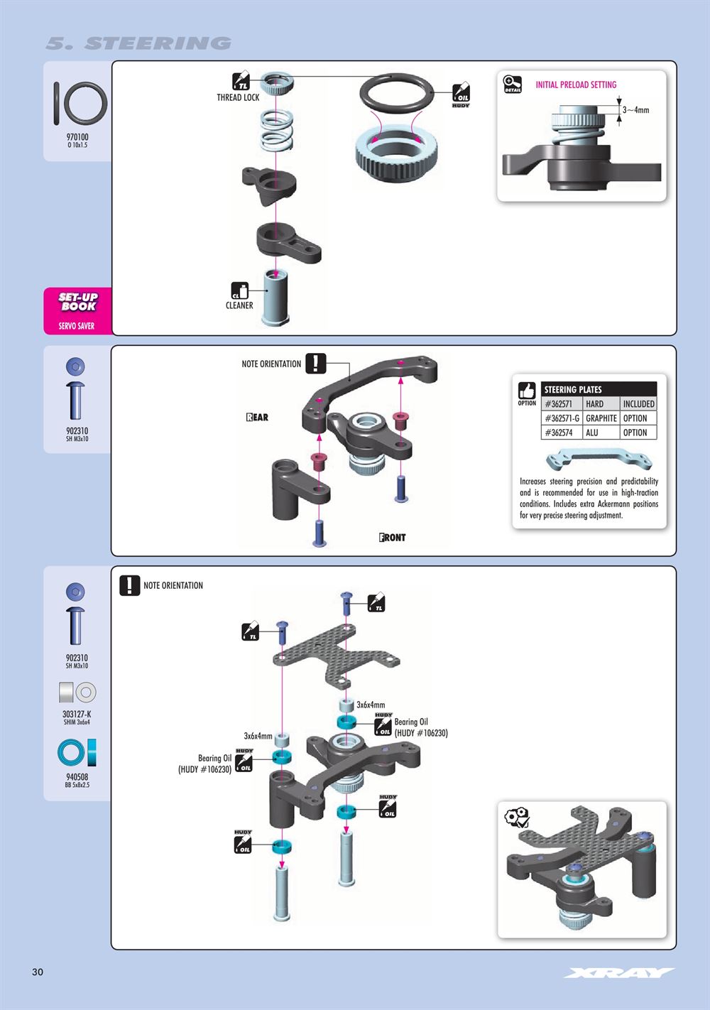 Xray - XT4.2 2020 (XT4'20) - Manual - Page 30