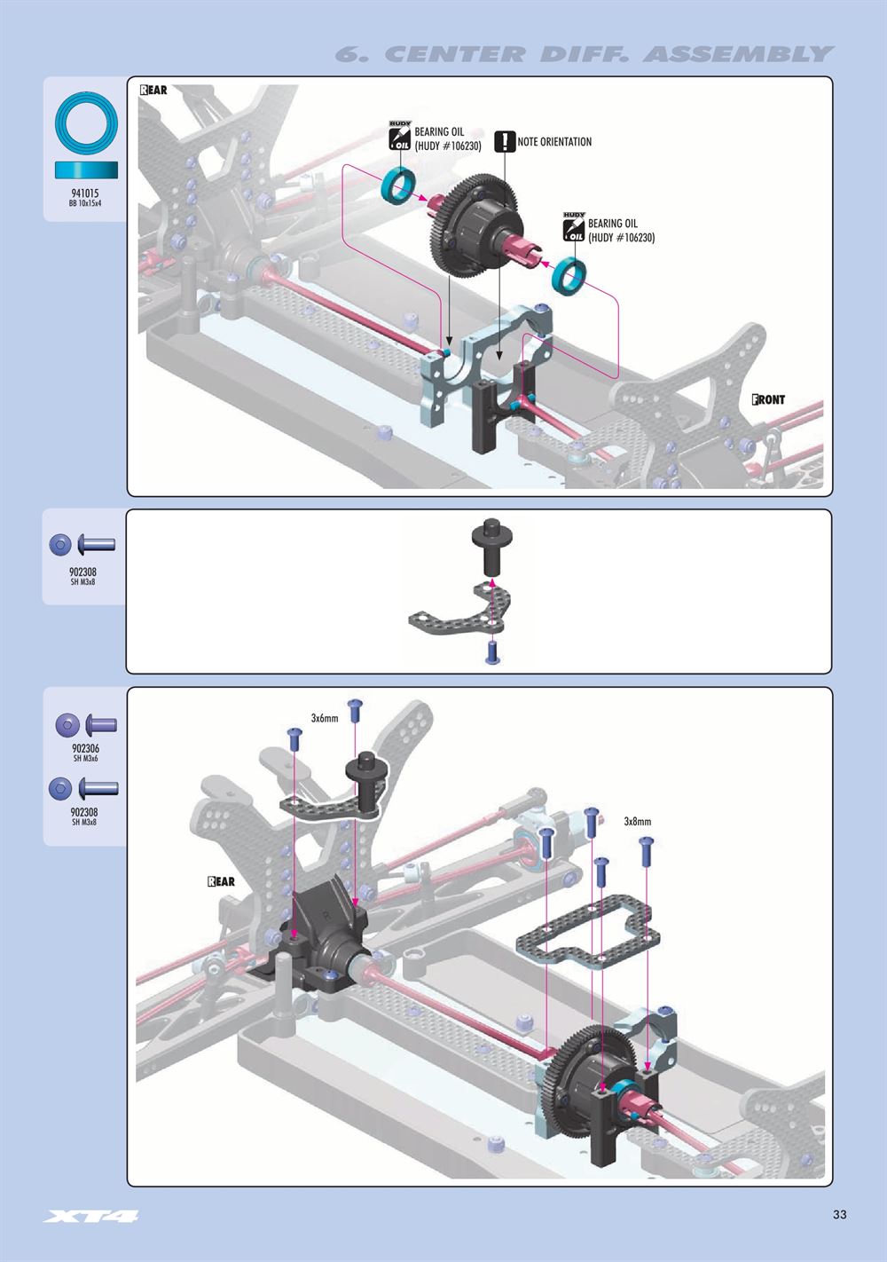 Xray - XT4.2 2020 (XT4'20) - Manual - Page 33