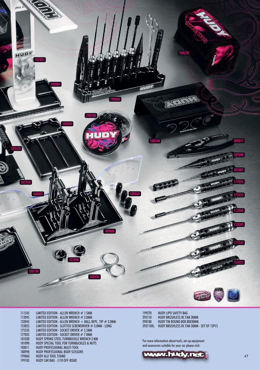 Xray - XT4.2 2020 (XT4'20) - Manual - Page 47