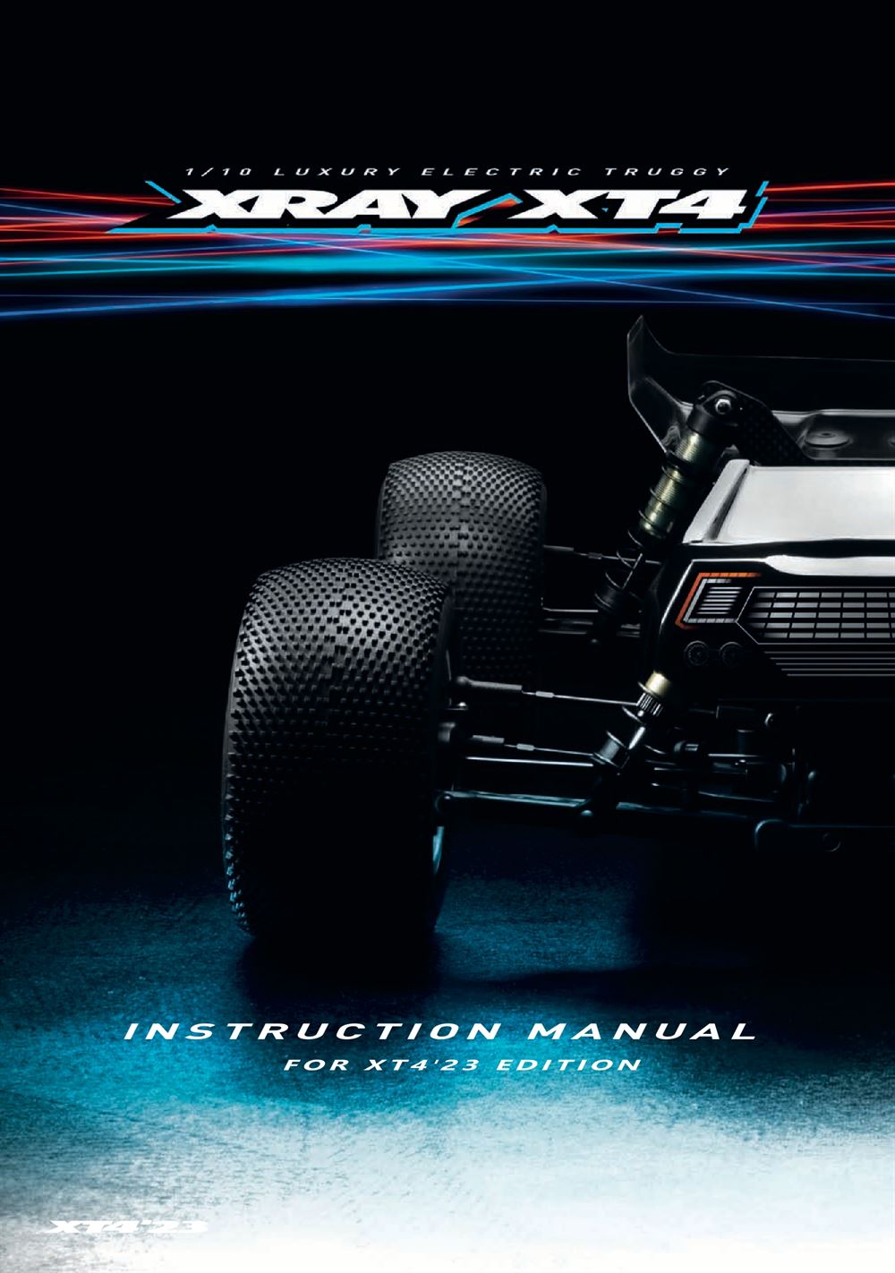 Xray - XT4 2023 (XT4'23) - Manual - Page 1