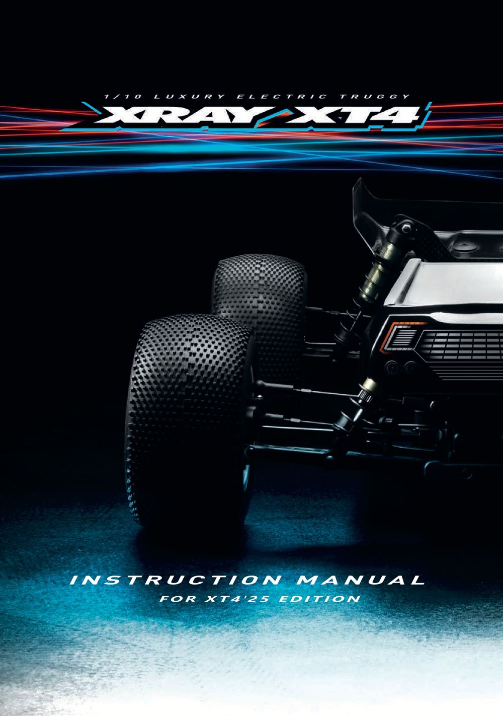 Xray - XT4 2025 (XT4'25) - Manual - Page 1
