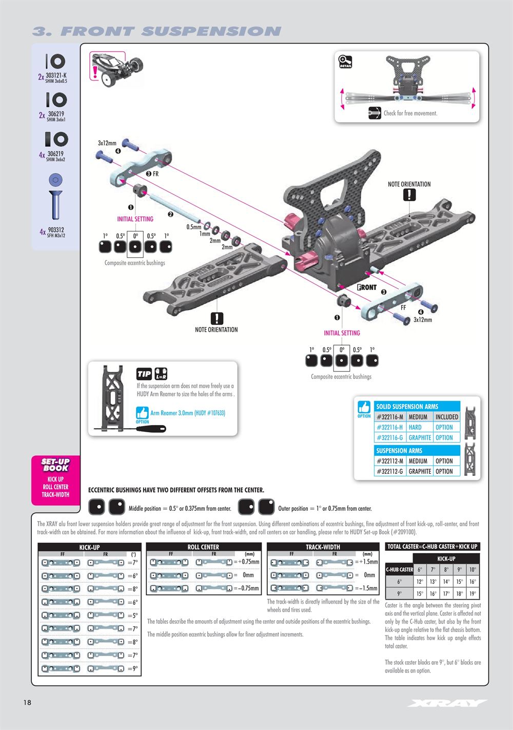 Xray - XT4 2025 (XT4'25) - Manual - Page 18