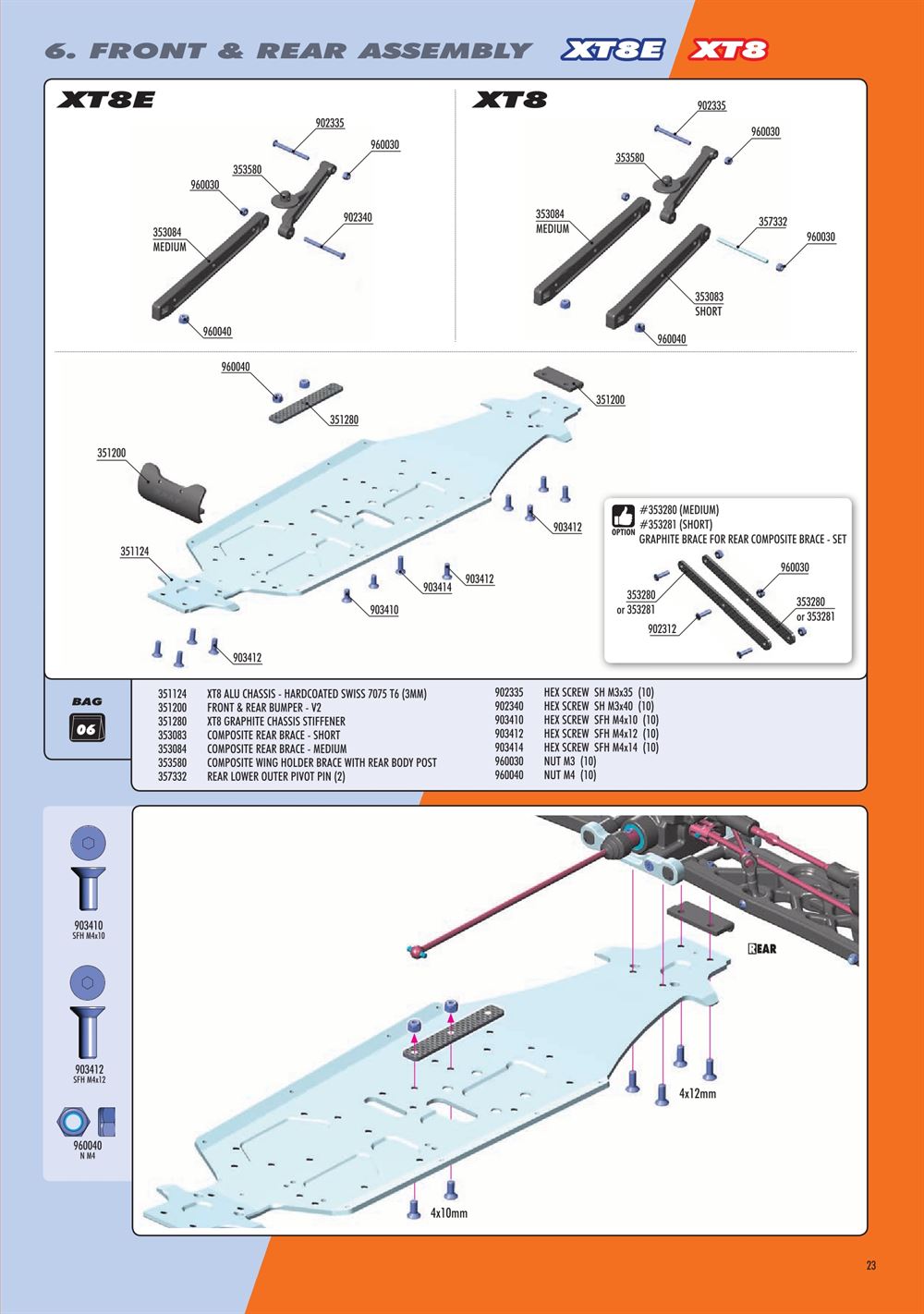 Xray - XT8.2 2019 (XT8'19) - Manual - Page 23