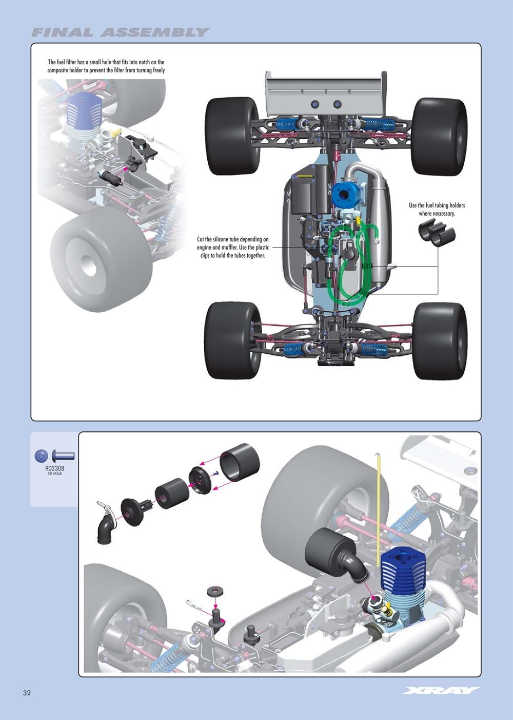 Xray - XT8 2007 Specs (XT8'07) - Manual - Page 32