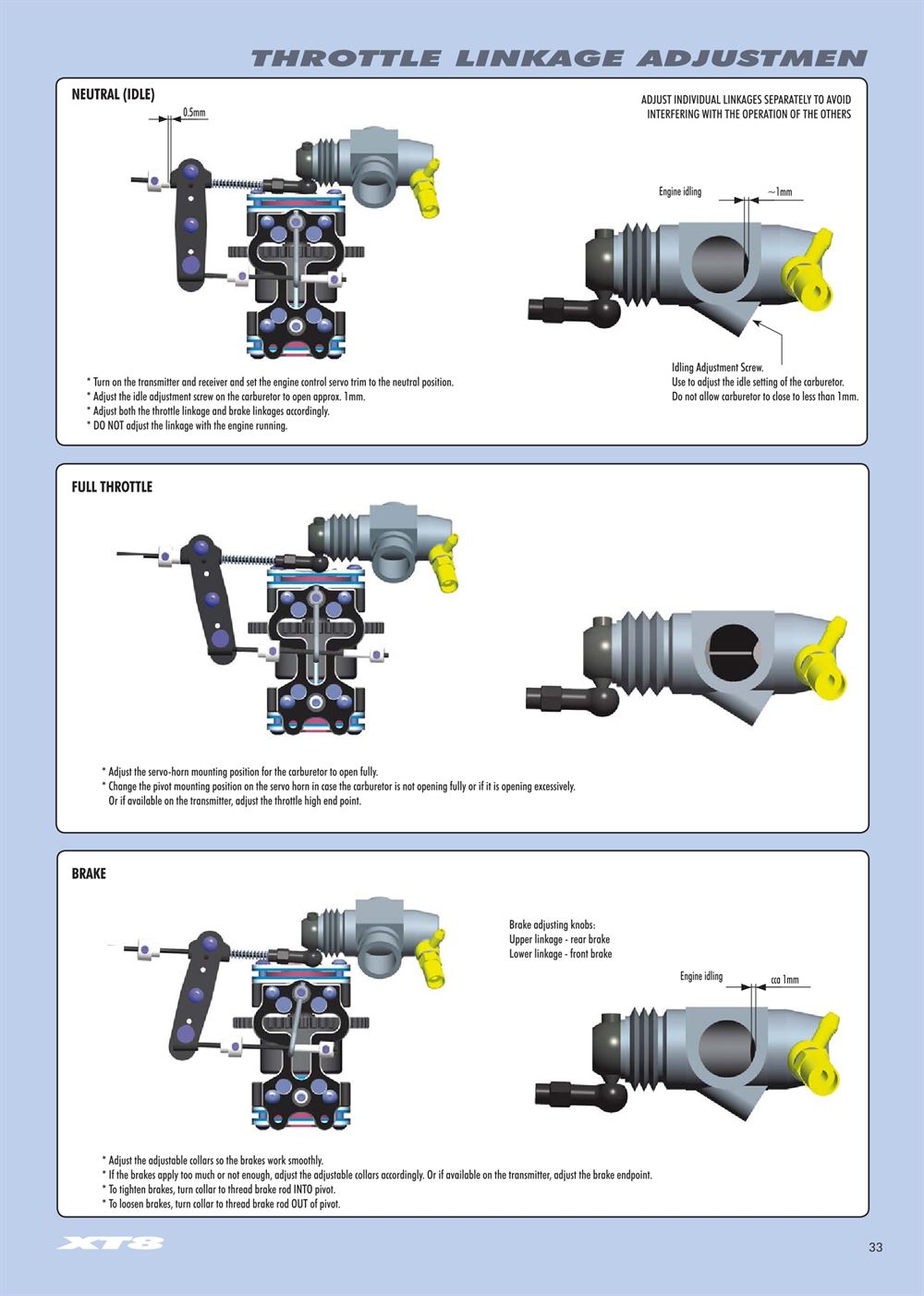 Xray - XT8 2007 Specs (XT8'07) - Manual - Page 33