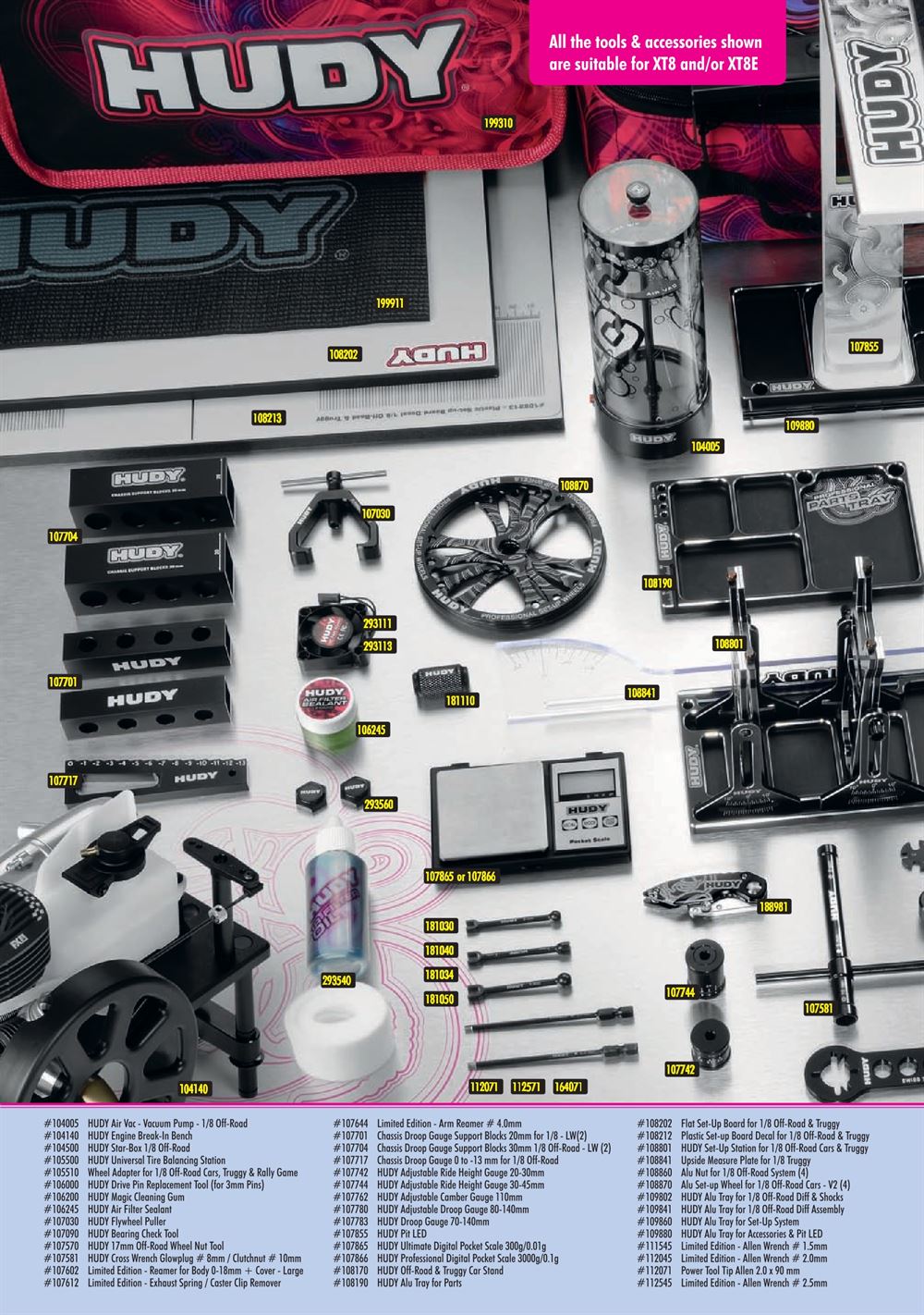 Xray - XT8 2024 Specs (XT8'24) - Manual - Page 70