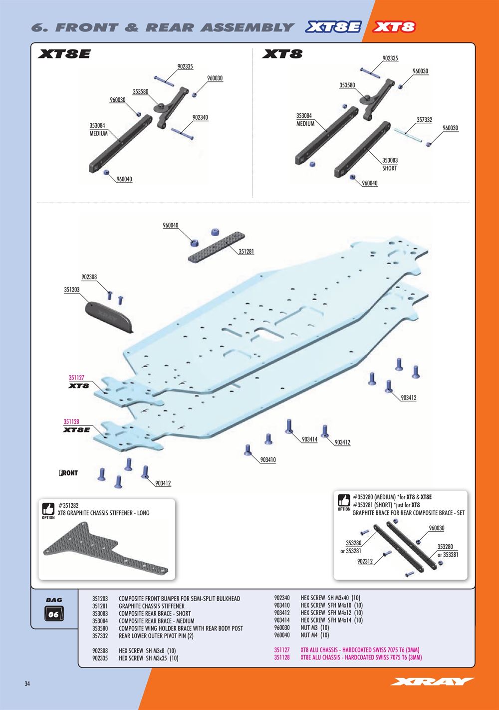 Xray - XT8E 2024 (XT8E'24) - Manual - Page 34