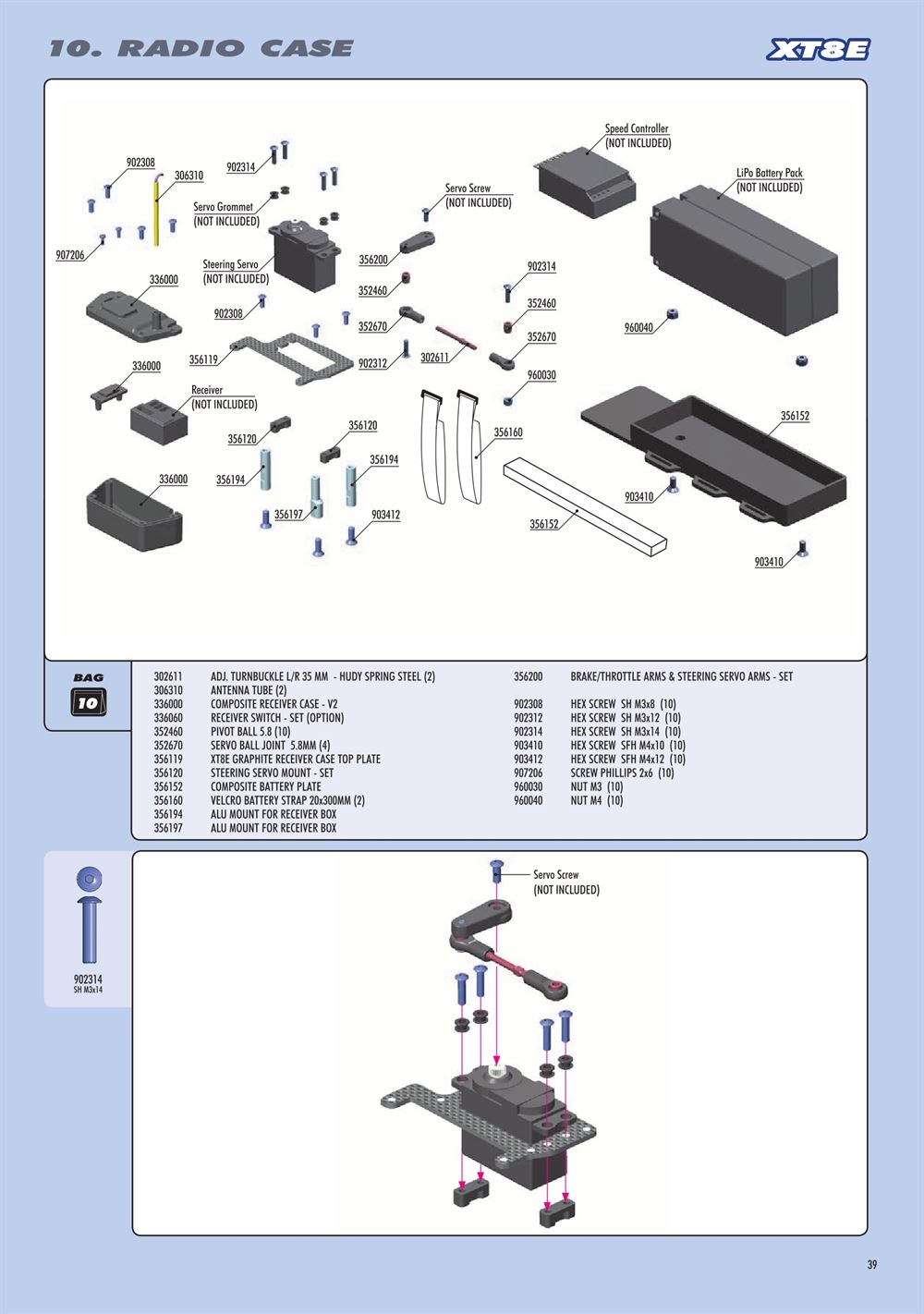 Xray - XT8E 2020 (XT8E'20) - Manual - Page 39