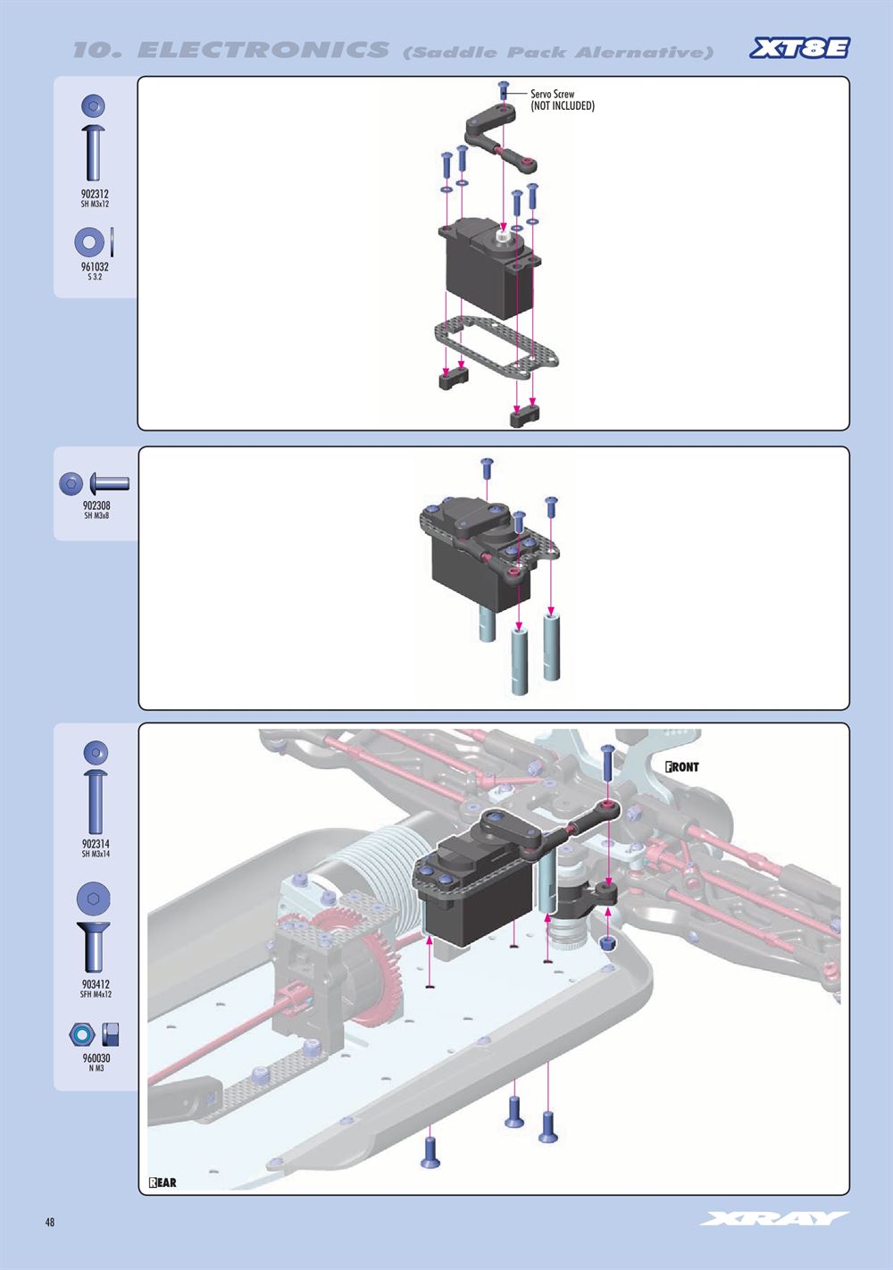 Xray - XT8E 2022 (XT8E'22) - Manual - Page 48