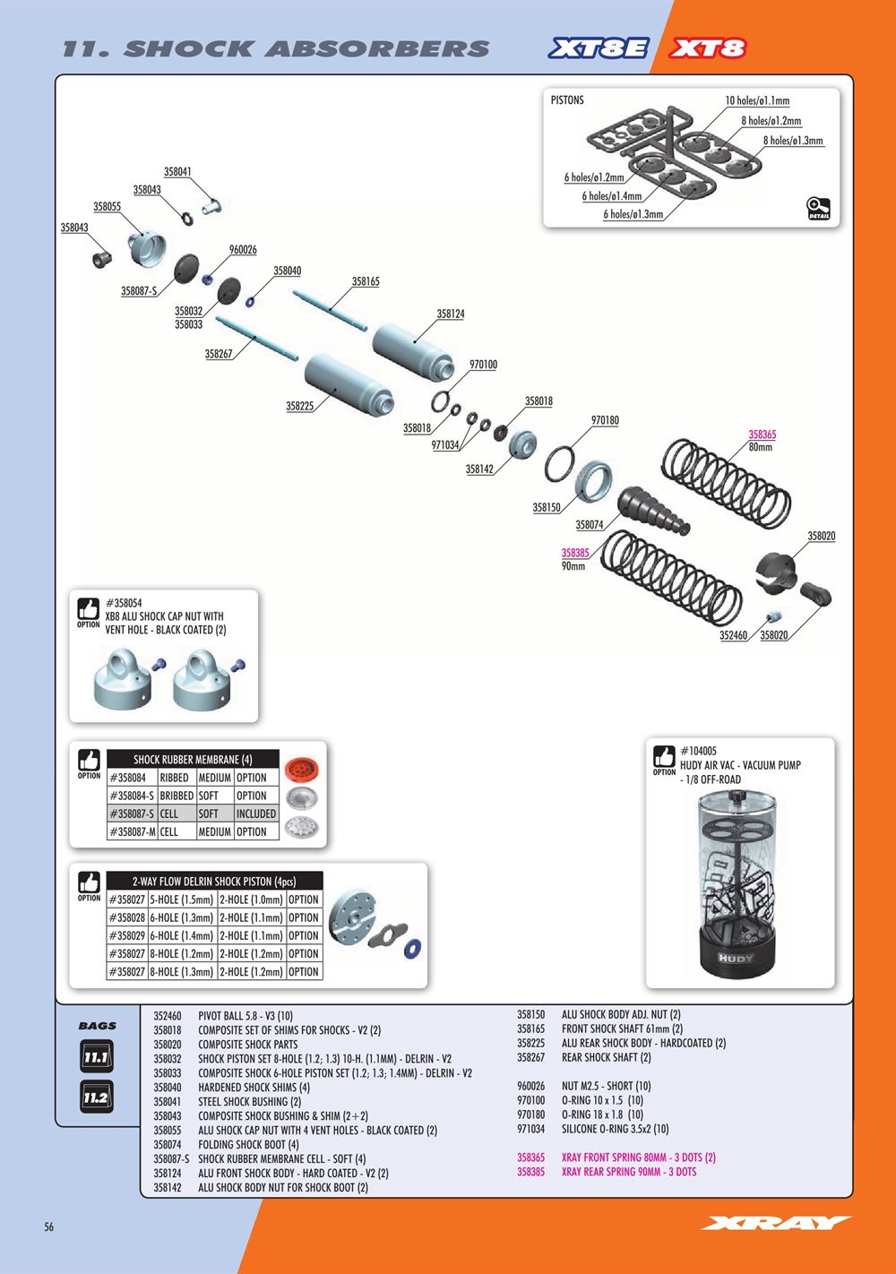 Xray - XT8E 2022 (XT8E'22) - Manual - Page 56