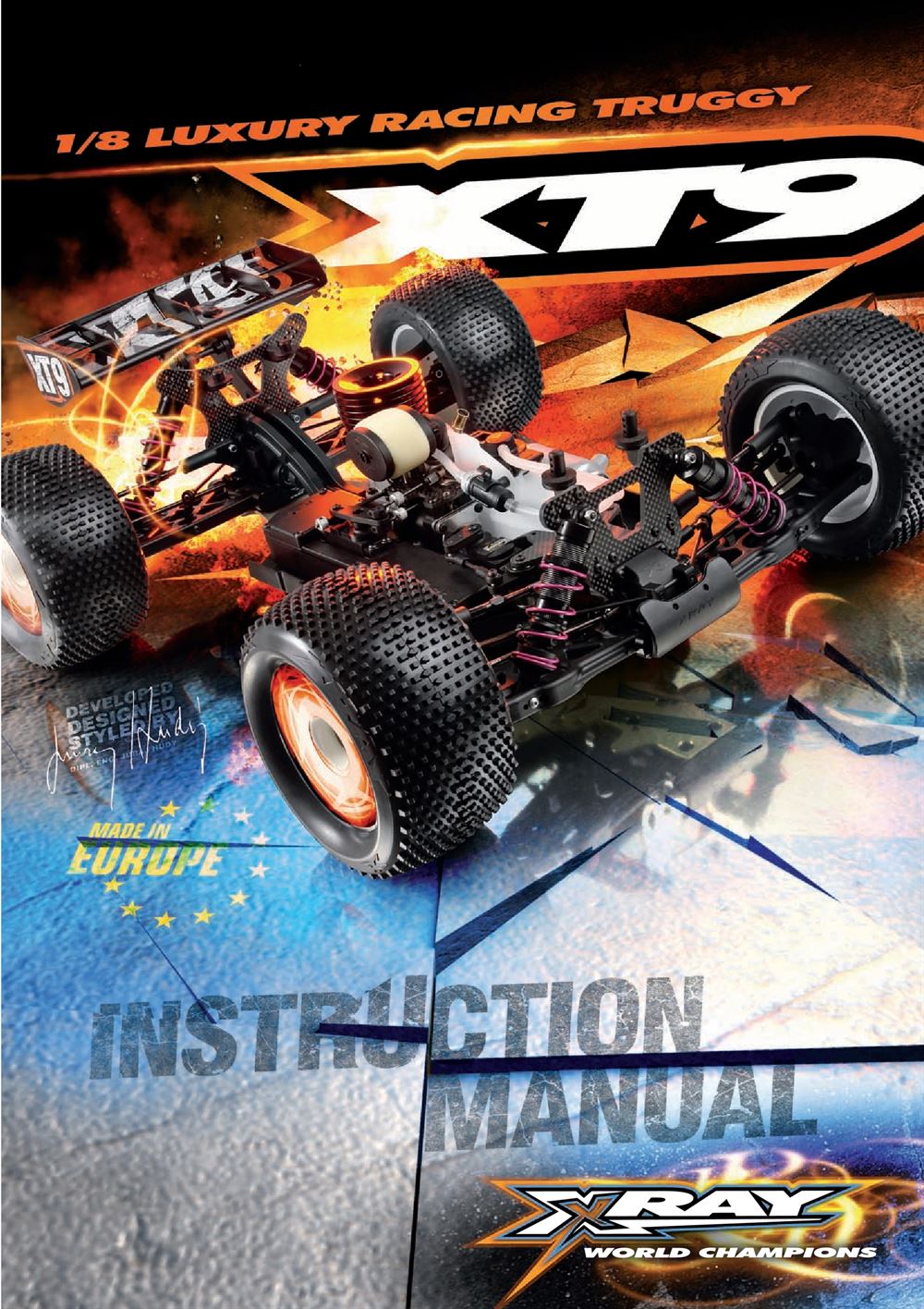 Xray - XT9 - Manual - Page 1