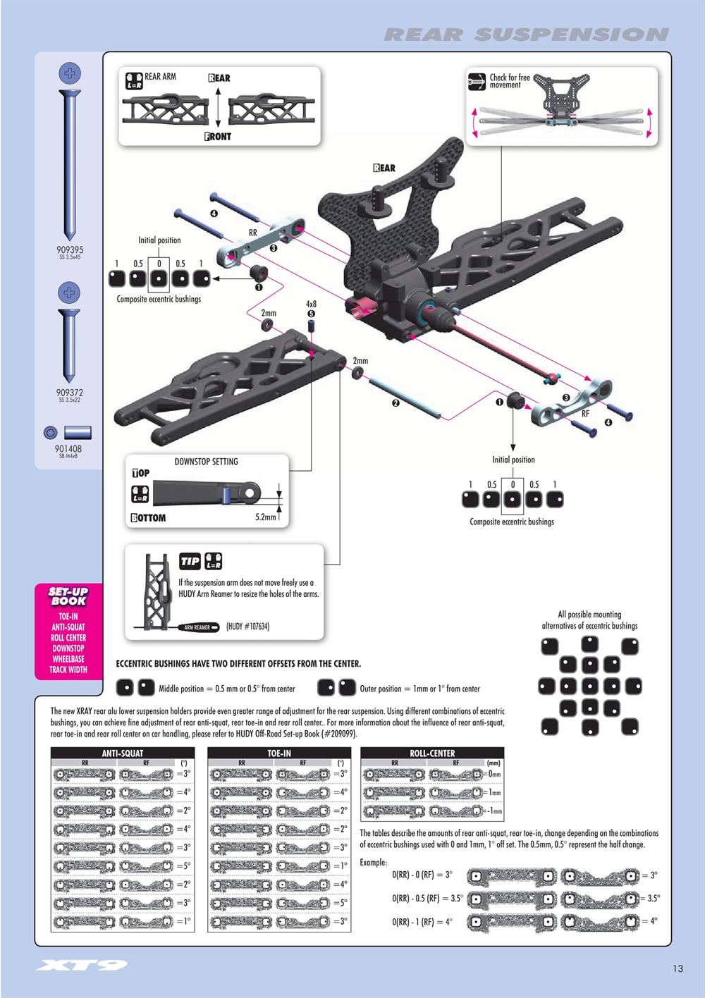 Xray - XT9 - Manual - Page 13