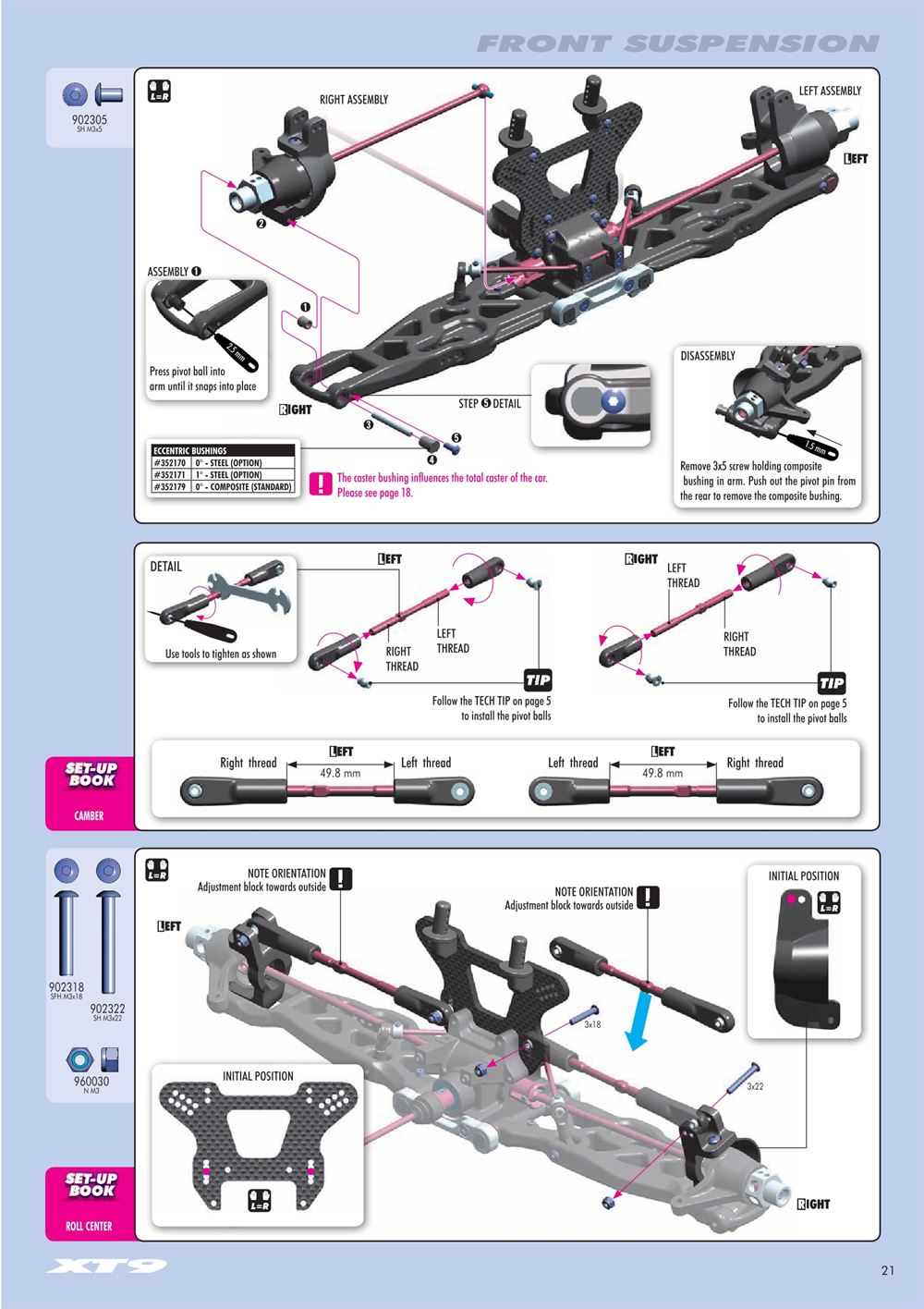 Xray - XT9 - Manual - Page 21