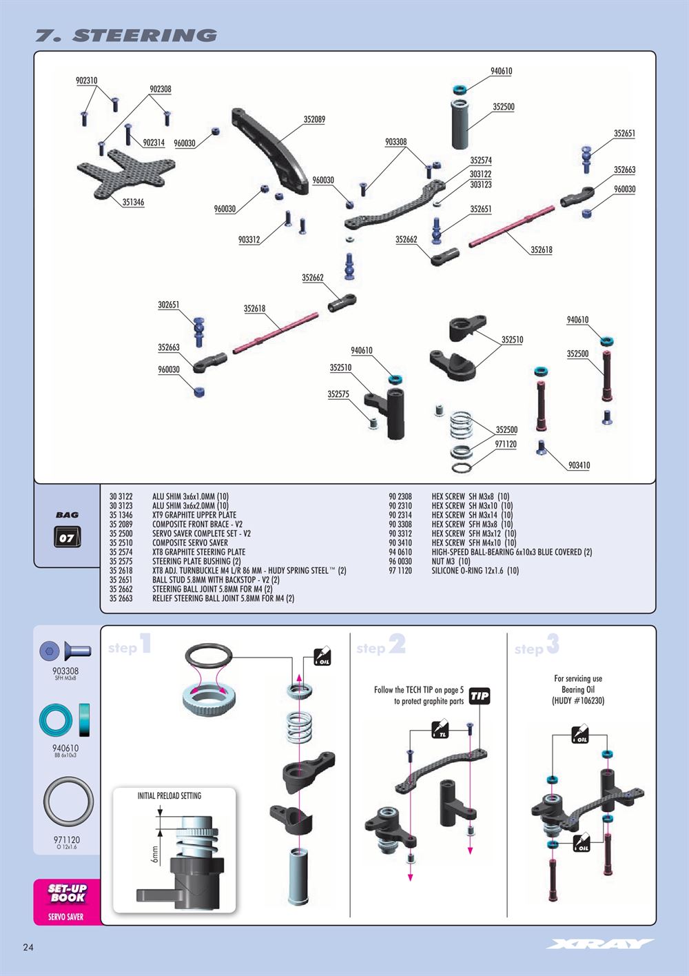 Xray - XT9 - Manual - Page 24