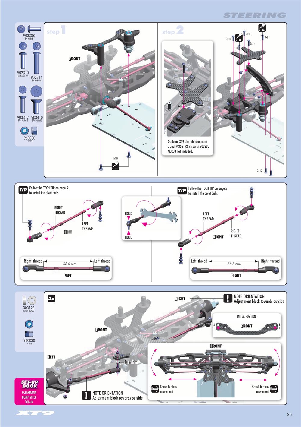 Xray - XT9 - Manual - Page 25