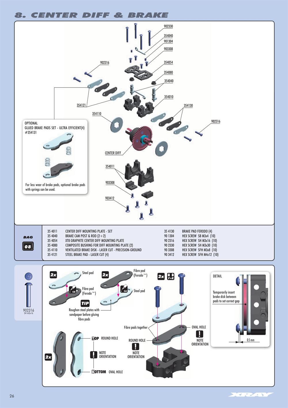 Xray - XT9 - Manual - Page 26
