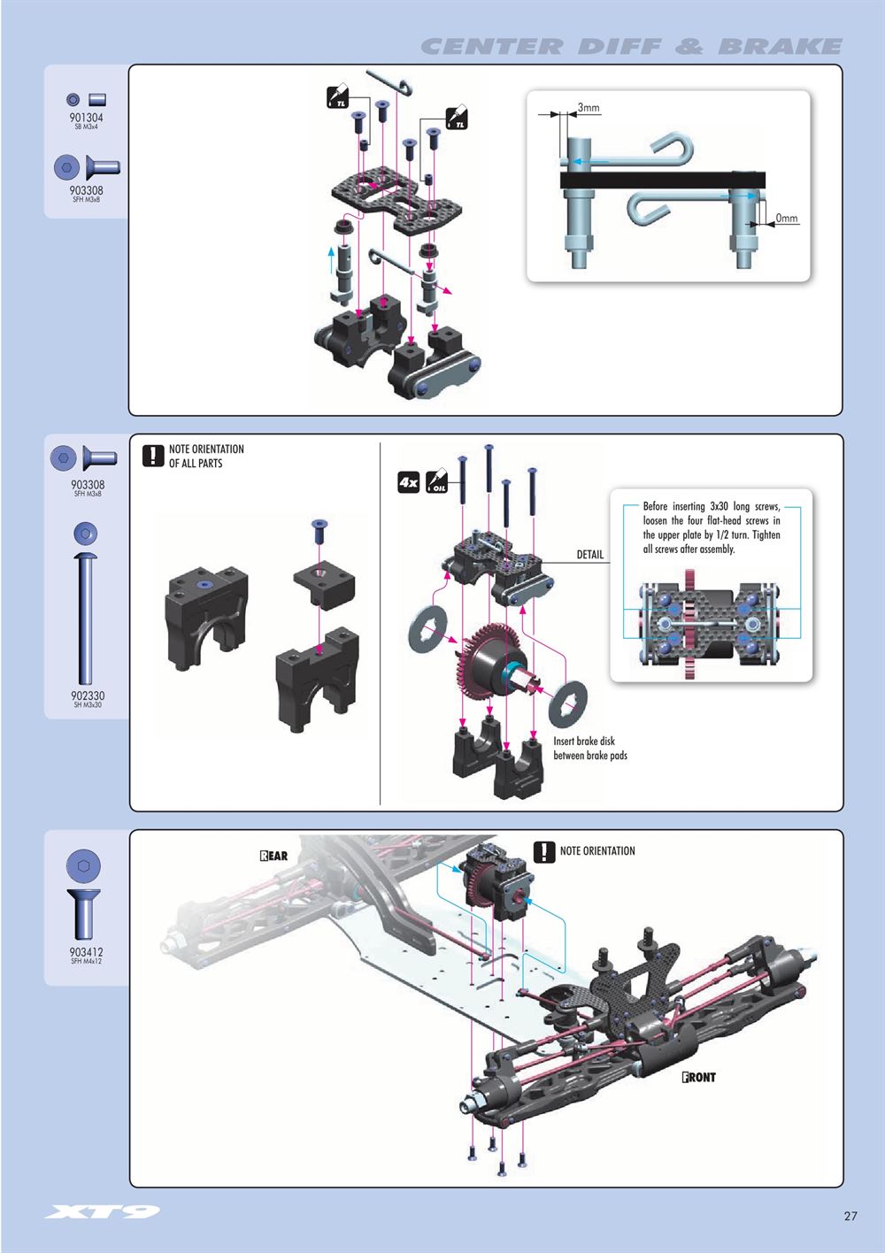 Xray - XT9 - Manual - Page 27