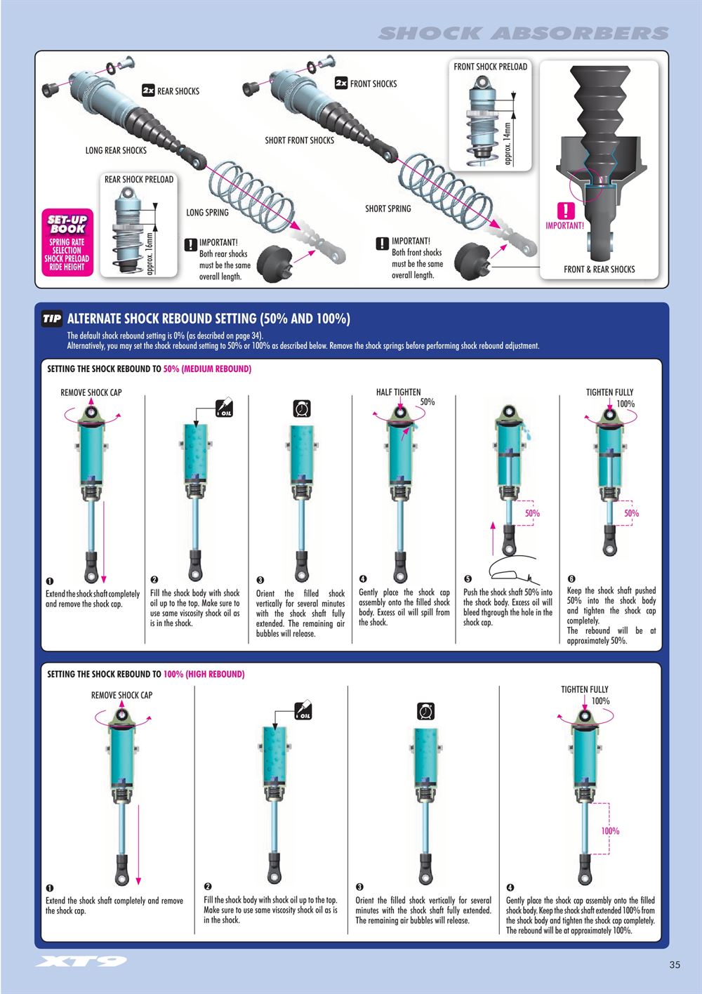 Xray - XT9 - Manual - Page 35