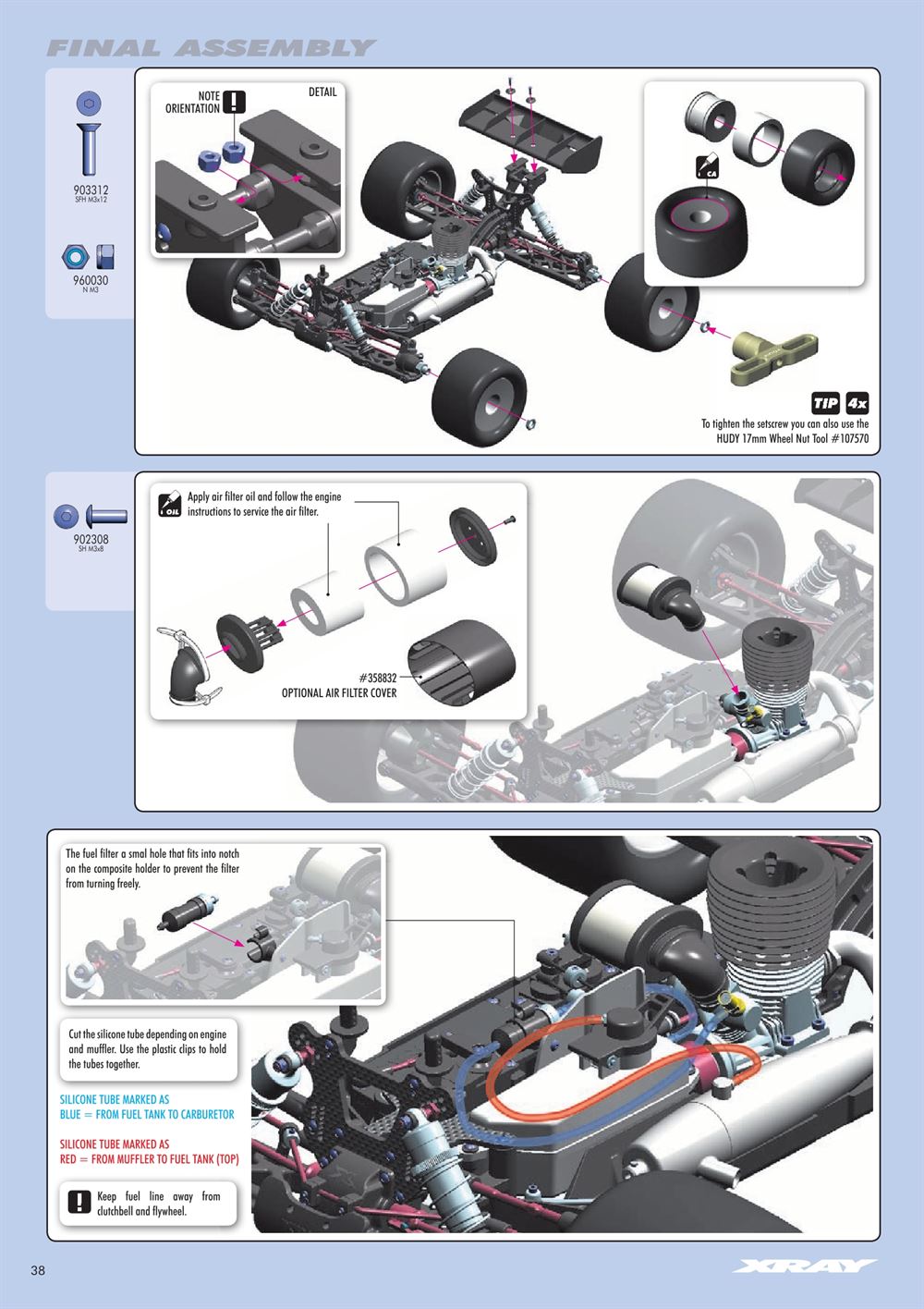 Xray - XT9 - Manual - Page 38