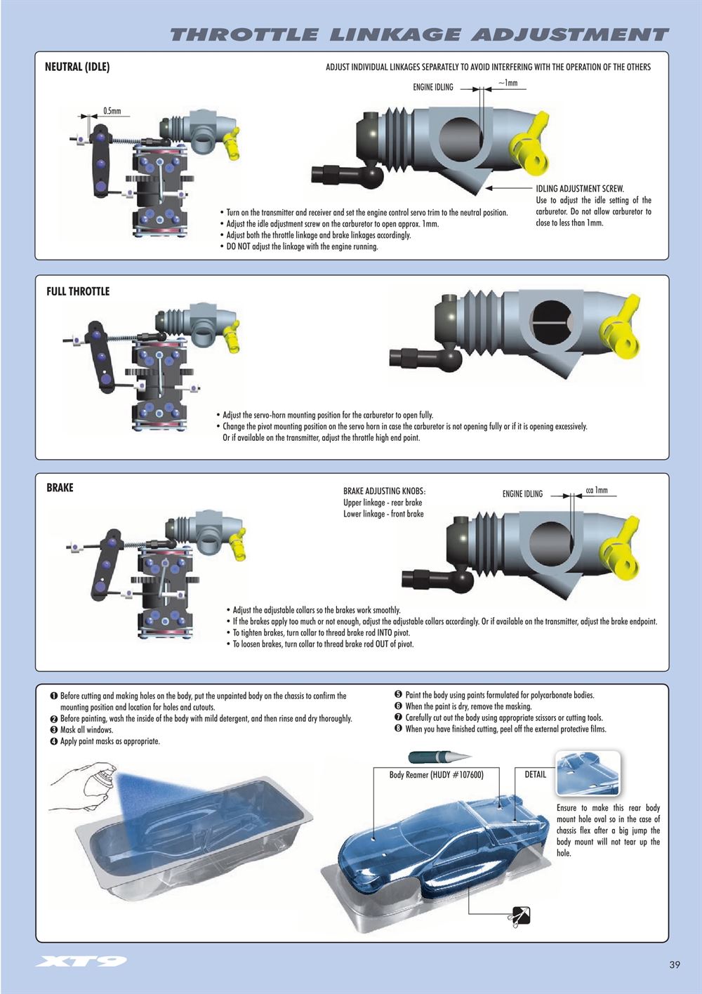 Xray - XT9 - Manual - Page 39