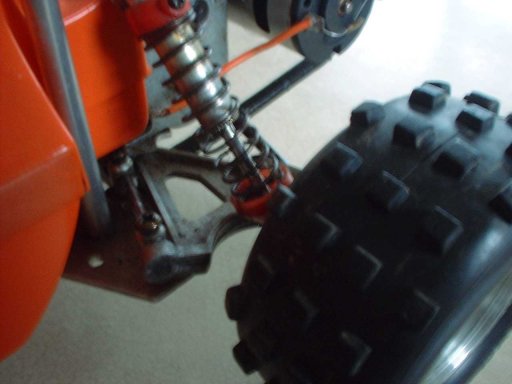 Kyosho Scorpion Rear Suspension